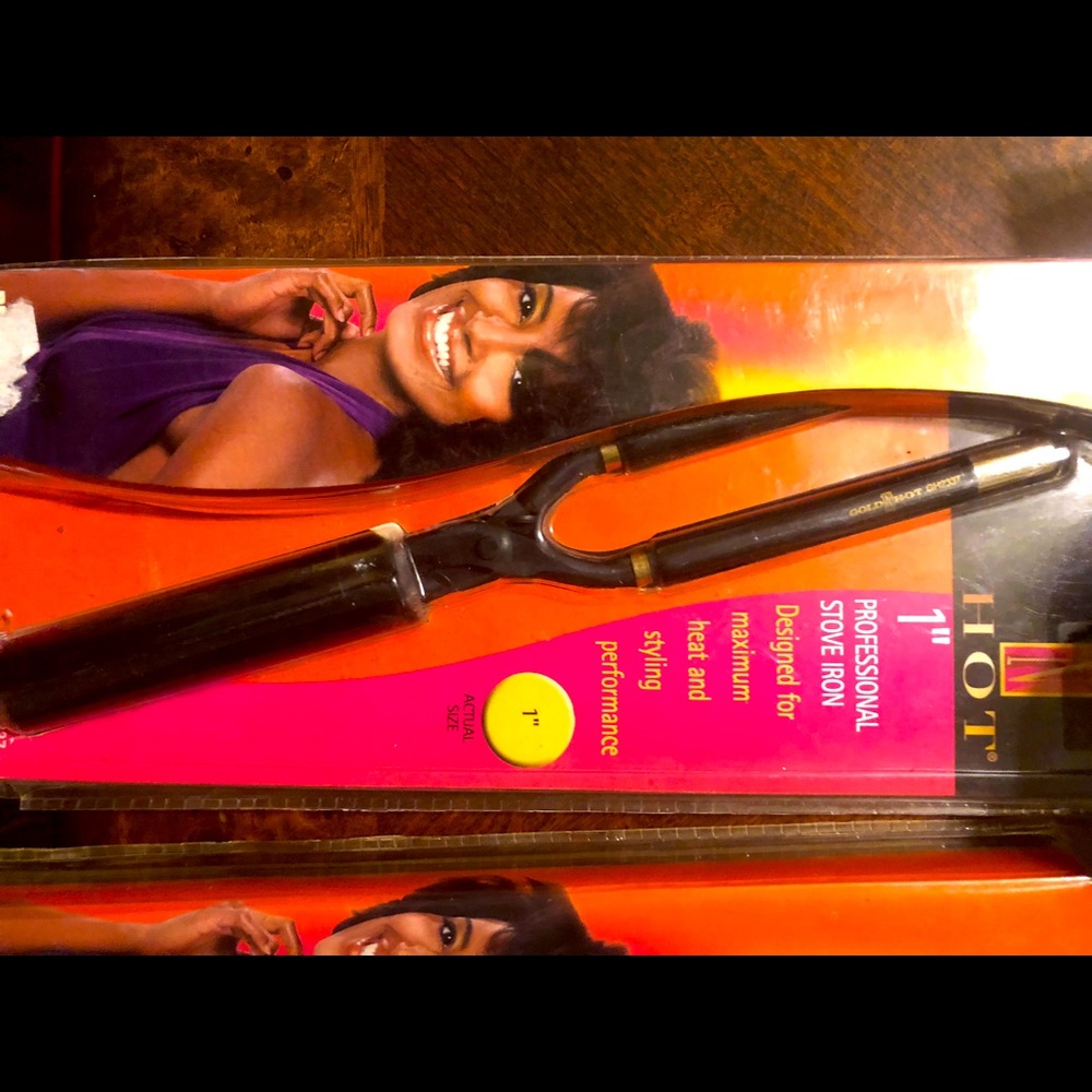 Gold N Hot 1” stove iron new in package